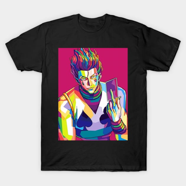 anime hisoka wpap T-Shirt by Banten vector